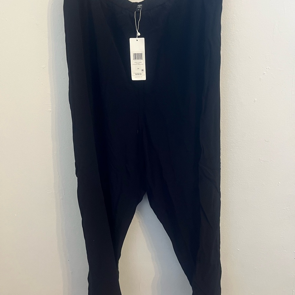 Eileen Fisher Black Ankle Pants